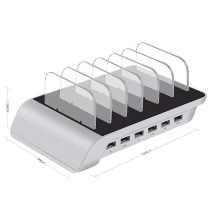 6 Port USB Charging Station