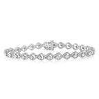 7 / White.Sterling Silver