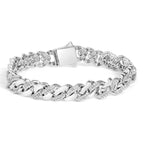 White.Sterling Silver / 8.5