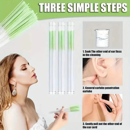 60-Pieces: Ear Hole Cleaning Lines