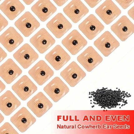 600-Pieces: Auricular Patch, Massage Press Seeds Patch for Relaxation