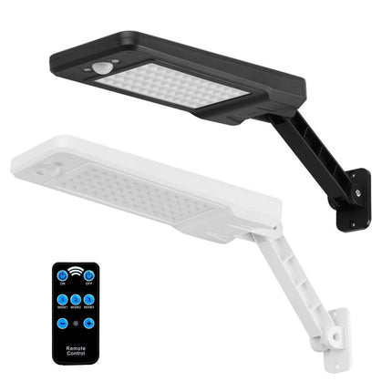 60LEDs Solar PIR Motion Sensor Remote Control Wireless Lamp