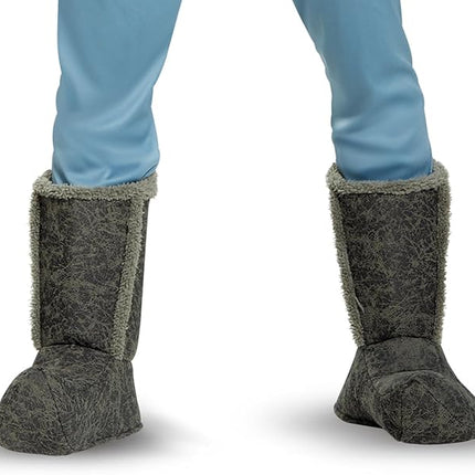 Kristoff Costume for Adults, Disney Frozen Men's Tunic with Hat, Belt and Pants and Boot Covers
