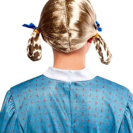 Kirsten Larson Blonde Braided Ponytail Wig American Girl Doll