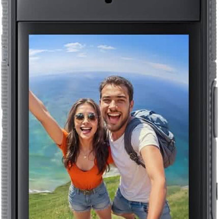 Insta360 X4 - Standard Bundle with Invisible Selfie Stick, 8K Waterproof 360 Action Camera, 4K Wide-Angle Video, Soft Pouch - Open Box