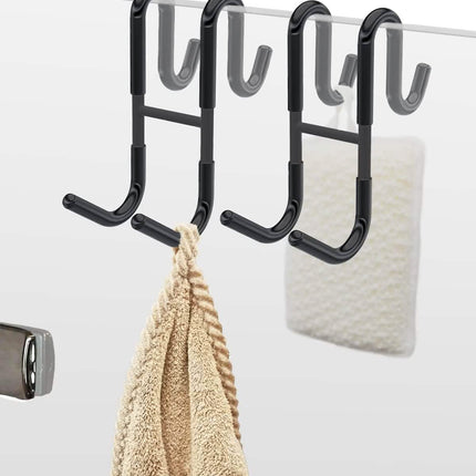 Rust-Resistant Door Mount Shower Hook – Strong Multifunctional Hanging Hook