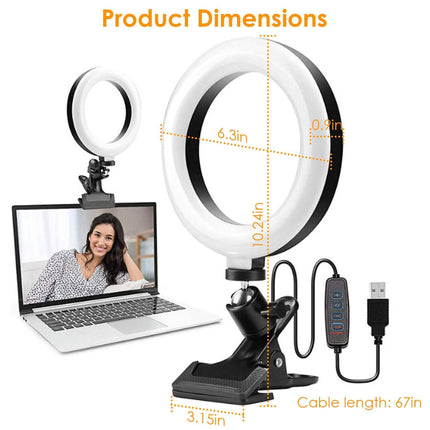 6.3-Inch LED Ring Light