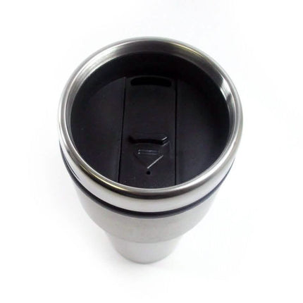 2-Pack: 16oz Cup Insulated Coffee Travel Mug Stainless Steel Thermos Tumbler