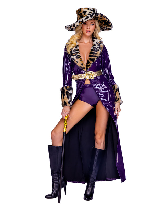 Queen Pimp Women Gangster Costume