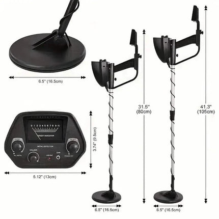 Handheld Metal Detector – High-Sensitivity Treasure Finder for Beach & Outdoors