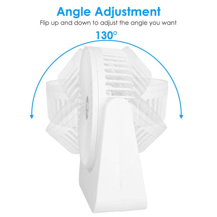 6.5" Desk Fan USB Powered 3 Speeds