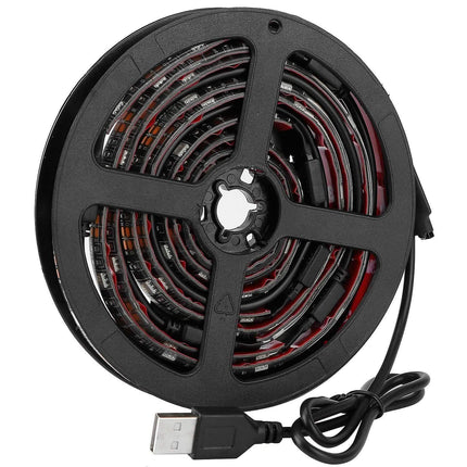 6.56ft TV LED Backlight RGB Strip Light USB Monitor Lighting
