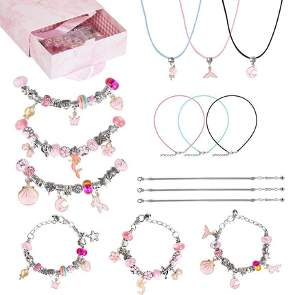 66-Pieces: Charm Bracelet Making Kit