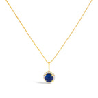 Yellow.Gold / 18 / Blue Sapphire