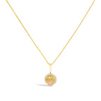 Yellow.Gold / 18 / Multi Opal