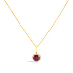 Yellow.Gold / 18 / Red Ruby