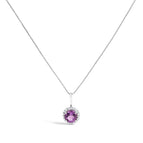 White.Gold / 18 / Purple Amethyst