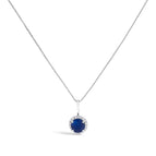 White.Gold / 18 / Blue Sapphire