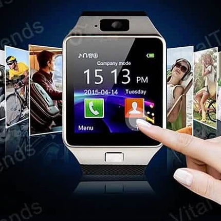 Bluetooth Smart Watch with Camera, Pedometer, Activity Monitor and iPhone/Android Phone Sync