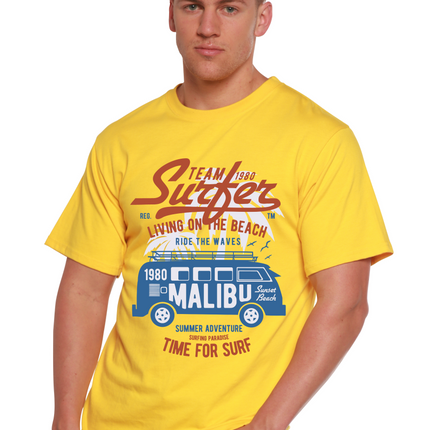 Team Surfer Spun Bamboo® Men's Bamboo Viscose/Organic Cotton Short Sleeve Graphic T-Shirt