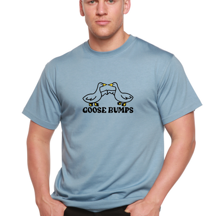 Goose Bumps Men's Bamboo Viscose/Organic Cotton Short Sleeve Graphic T-Shirt