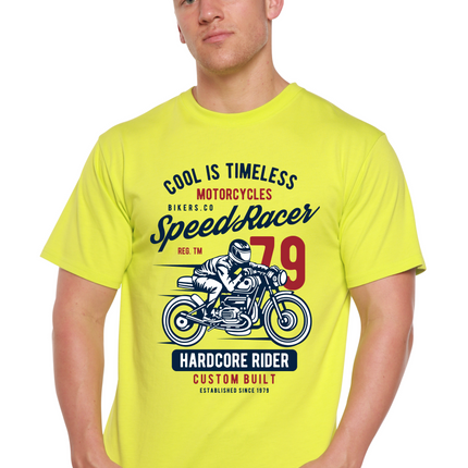 Speed Racer Spun Bamboo® Men's Bamboo Viscose/Organic Cotton Short Sleeve Graphic T-Shirt