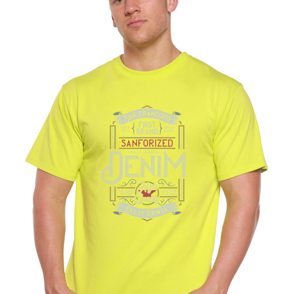 Denim California Men's Bamboo Viscose/Organic Cotton Short Sleeve Graphic T-Shirt