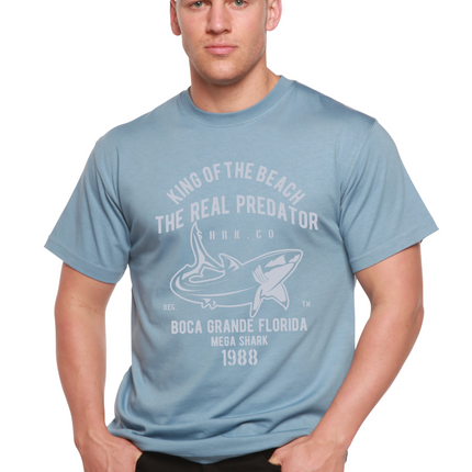 Shark Real Spun Bamboo® Men's Bamboo Viscose/Organic Cotton Short Sleeve Graphic T-Shirt