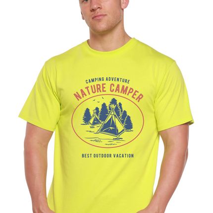 Nature Camper Spun Bamboo® Men's Bamboo Viscose/Organic Cotton Short Sleeve Graphic T-Shirt