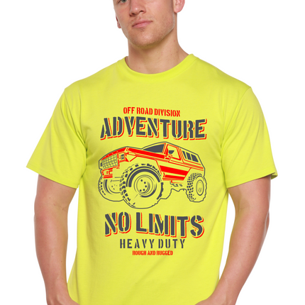 No Limits Spun Bamboo® Men's Bamboo Viscose/Organic Cotton Short Sleeve Graphic T-Shirt
