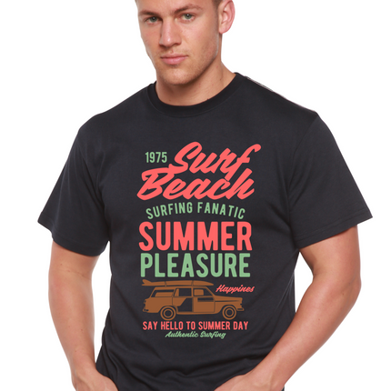 Surf Beach Spun Bamboo® Men's Bamboo Viscose/Organic Cotton Short Sleeve Graphic T-Shirt