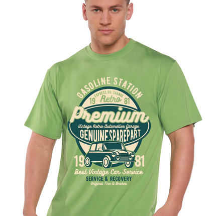 Premium Garage Spun Bamboo® Men's Bamboo Viscose/Organic Cotton Short Sleeve Graphic T-Shirt