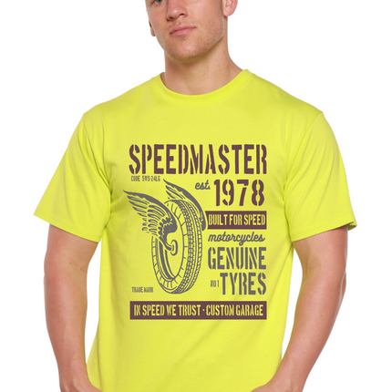 Speed Master Spun Bamboo® Men's Bamboo Viscose/Organic Cotton Short Sleeve Graphic T-Shirt