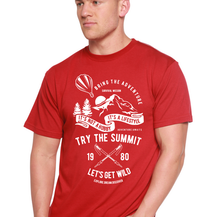 Try The Summit Spun Bamboo® Men's Bamboo Viscose/Organic Cotton Short Sleeve Graphic T-Shirt