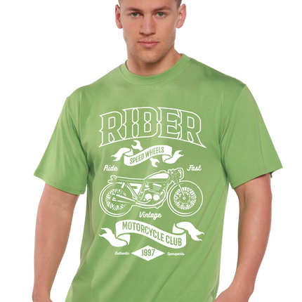 Rider Spun Bamboo® Men's Bamboo Viscose/Organic Cotton Short Sleeve Graphic T-Shirt