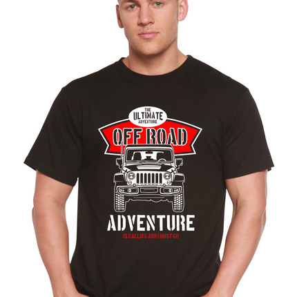 Off Road Spun Bamboo® Men's Bamboo Viscose/Organic Cotton Short Sleeve Graphic T-Shirt
