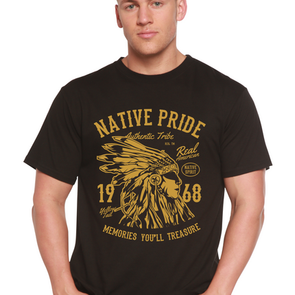 Native Pride Spun Bamboo® Men's Bamboo Viscose/Organic Cotton Short Sleeve Graphic T-Shirt