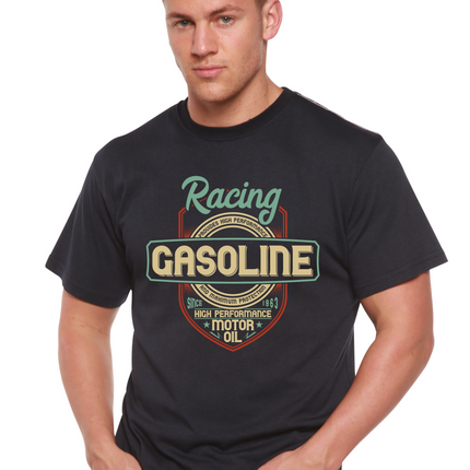 Racing Men's Bamboo Viscose/Organic Cotton Short Sleeve Graphic T-Shirt
