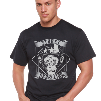 Street Men's Bamboo Viscose/Organic Cotton Short Sleeve Graphic T-Shirt