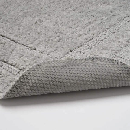 2-Piece: Bibb Home Microfiber Shag Bath Mat Set