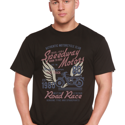 Speedway Motor Spun Bamboo® Men's Bamboo Viscose/Organic Cotton Short Sleeve Graphic T-Shirt