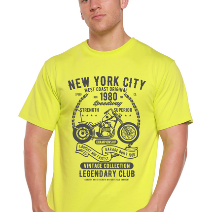 New York City Spun Bamboo® Men's Bamboo Viscose/Organic Cotton Short Sleeve Graphic T-Shirt