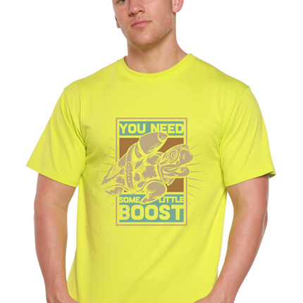 You Need Boost Men's Bamboo Viscose/Organic Cotton Short Sleeve Graphic T-Shirt