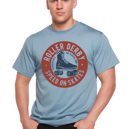 Roller Derby Spun Bamboo® Men's Bamboo Viscose/Organic Cotton Short Sleeve Graphic T-Shirt