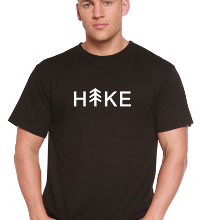 Hike Men's Bamboo Viscose/Organic Cotton Short Sleeve Graphic T-Shirt