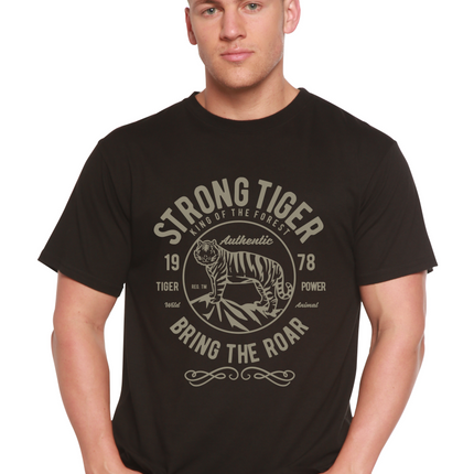 Strong Tiger Spun Bamboo® Men's Bamboo Viscose/Organic Cotton Short Sleeve Graphic T-Shirt