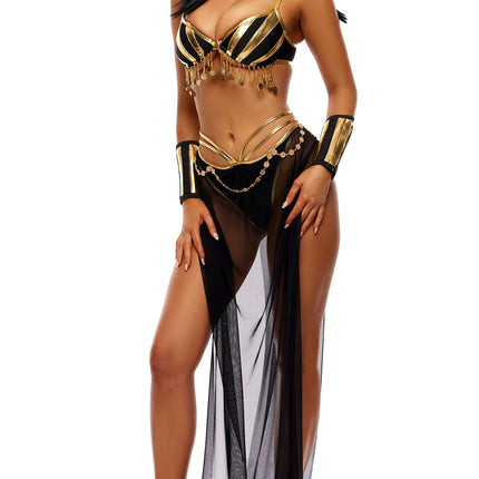 Cleopatra Complex 4-Piece Pharaoh Costume Set
