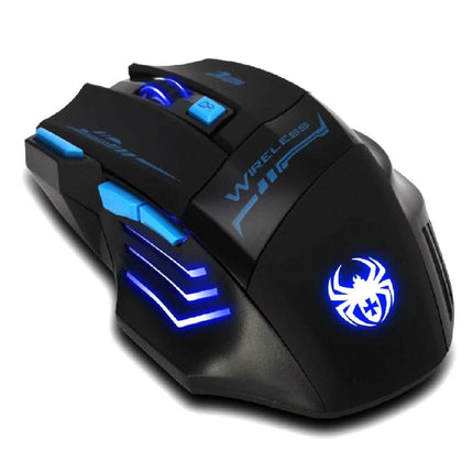 7 Buttons LED Optical Wireless Gaming Mouse