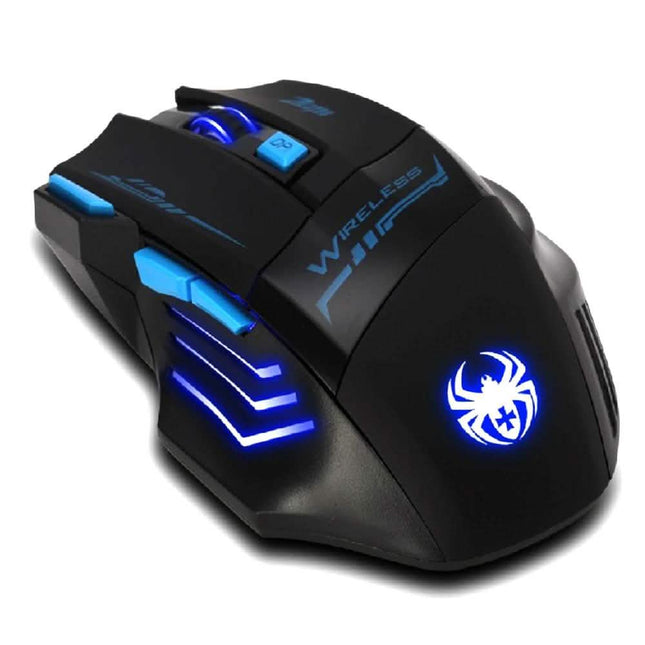 7 Buttons LED Optical Wireless Gaming Mouse