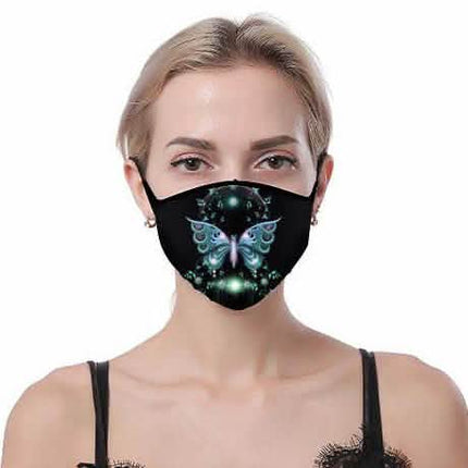 7-Pack: Butterfly Designed Fabric Masks